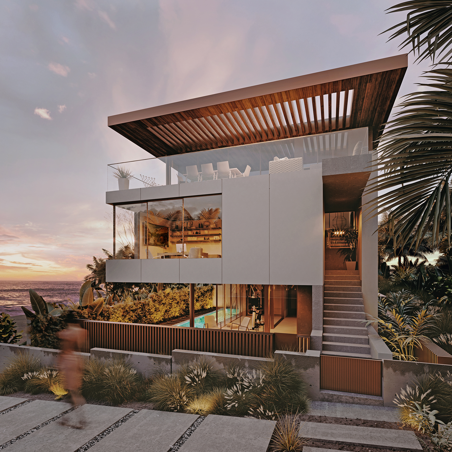 Hermosa Beach Villa Threelight Cgi
