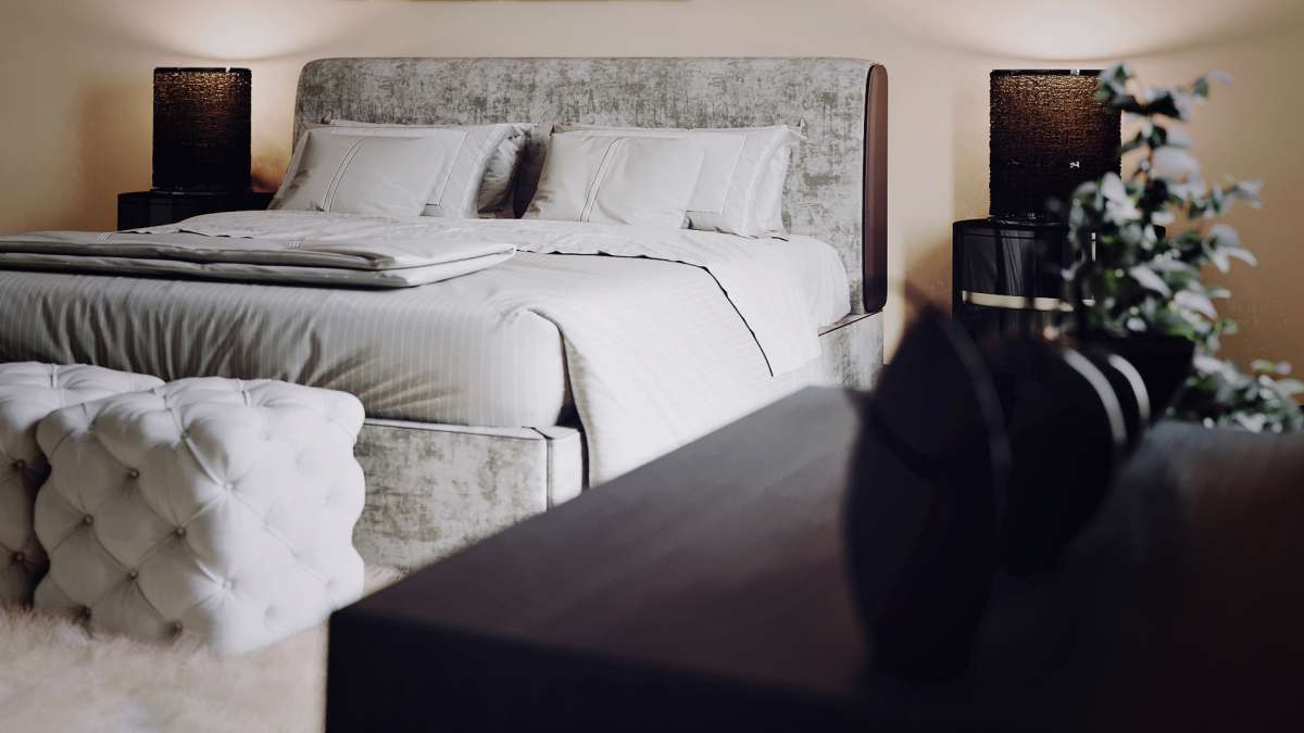 architectural cgi london bedroom