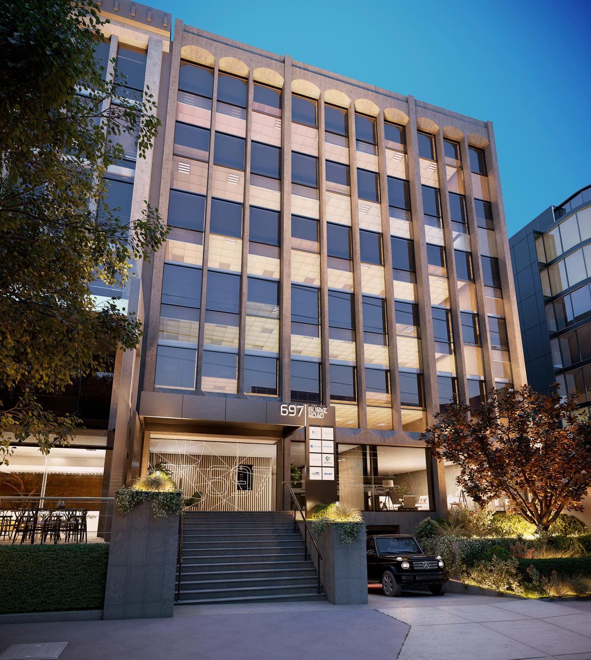 Photo realistic offices 3D rendering Australia