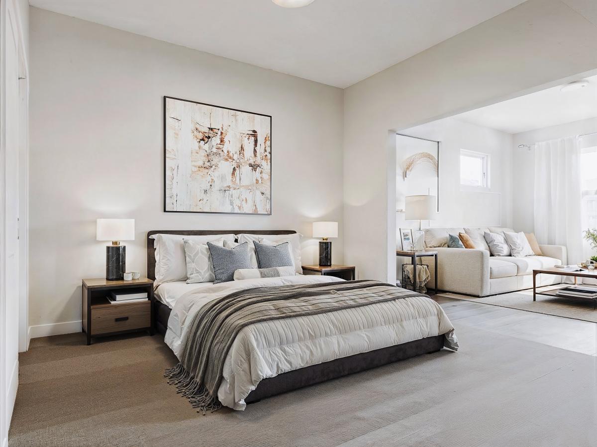 Efficient apartment bedroom layout visualization at Aurora community